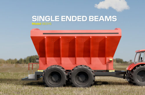 A fertilizer cart using Anyload's 563YS Single Ended Beam load cell.