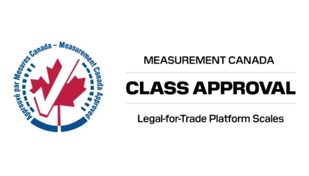 Anyload achieves Class Approval from Measurement Canada for Leagl-for-trade Platform Scales